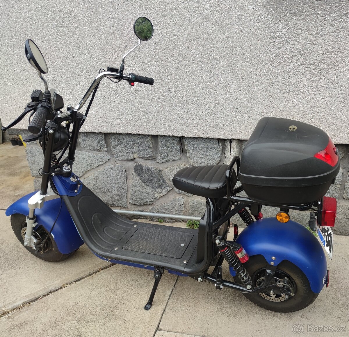 Elektrický chopper / koloběžka s SPZ - 2