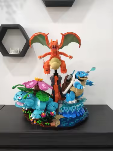 Pokémon - Venusaur, Charizard and Blastoise 72153 - 2