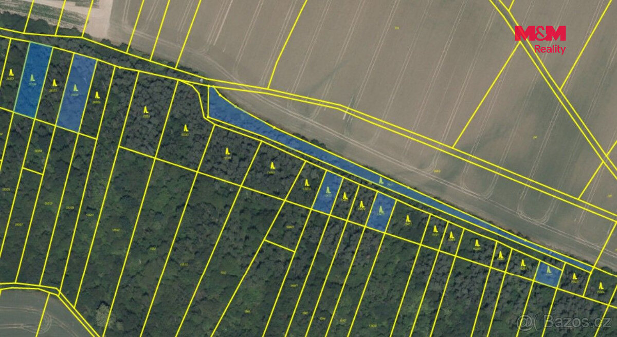 Prodej lesa, 5857 m², Kounice - 2