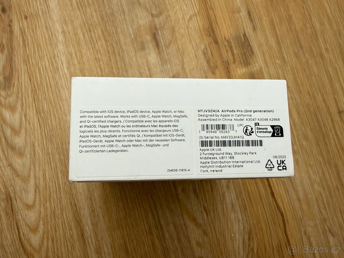 Prázdná krabice AirPods Pro 2. Gener. - 2