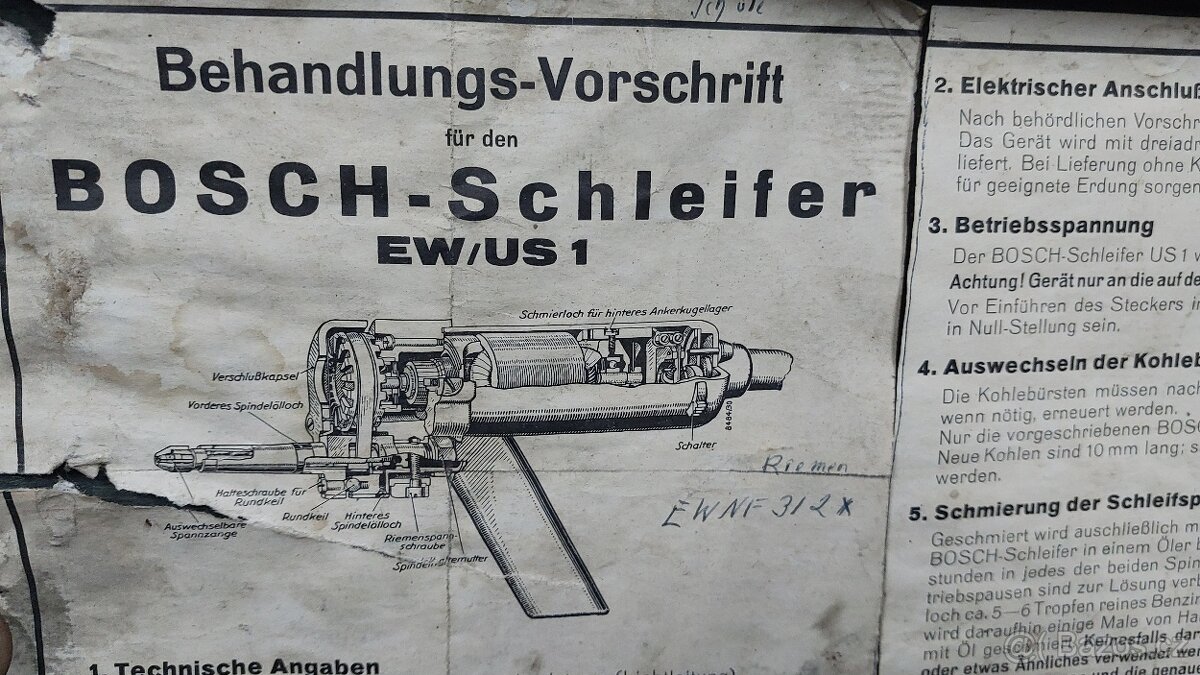 Bosch bruska - 2