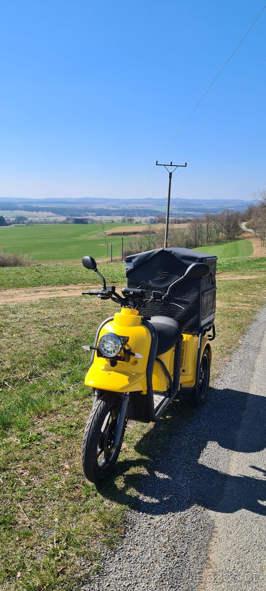 elektrická rikša tříkolka ligier -nové baterie - 2