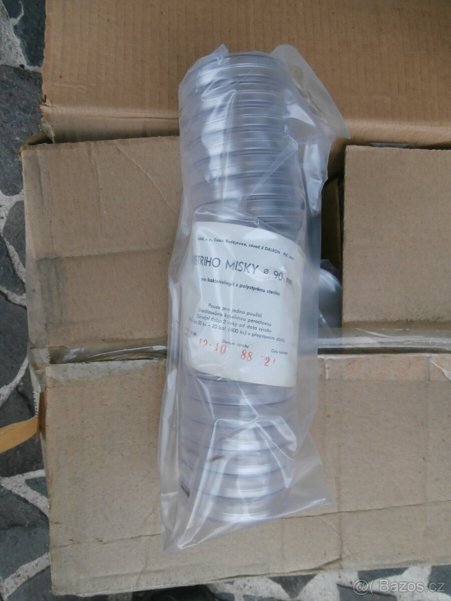 Petriho misky 90 mm balení 20 ks za 90 kč - 2