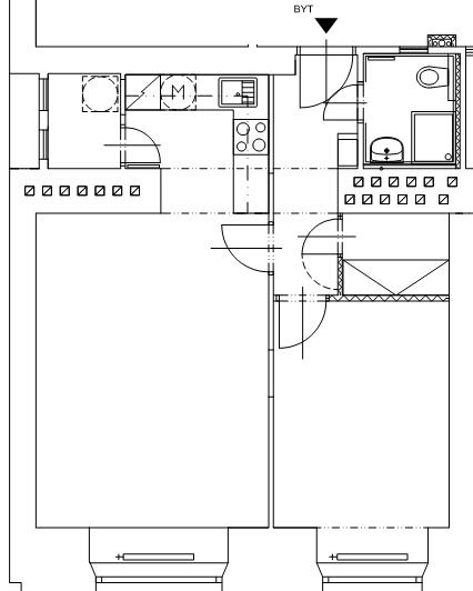 DLouhodobý pronájem bytu 2+kk (55 m2) - 2