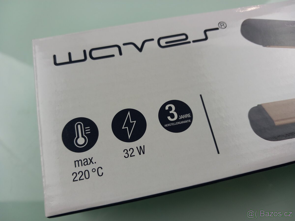 Tradiční žehlička na vlasy WAVES 32W - 2