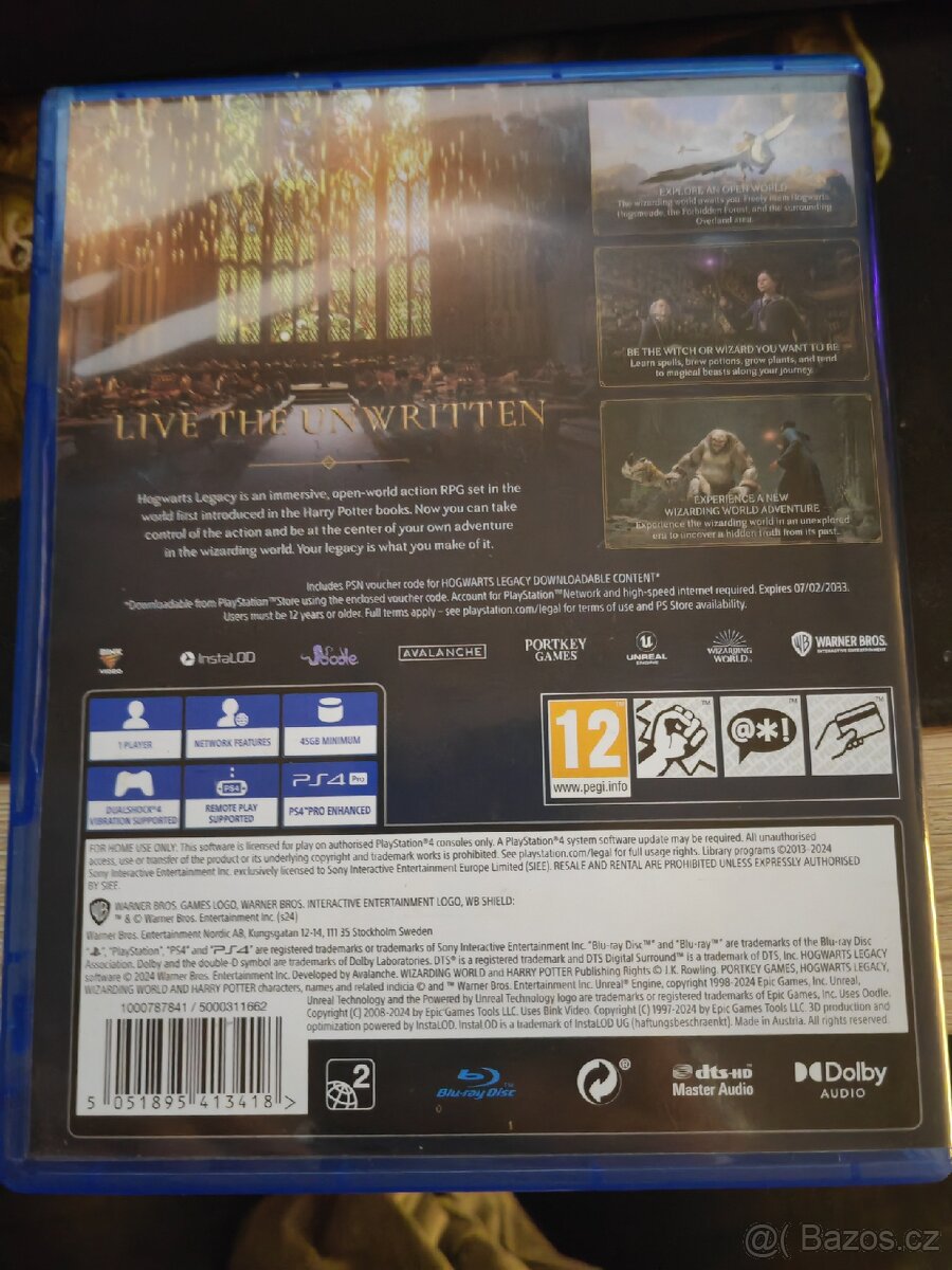 Hogwarts legacy PS4/5 - 2