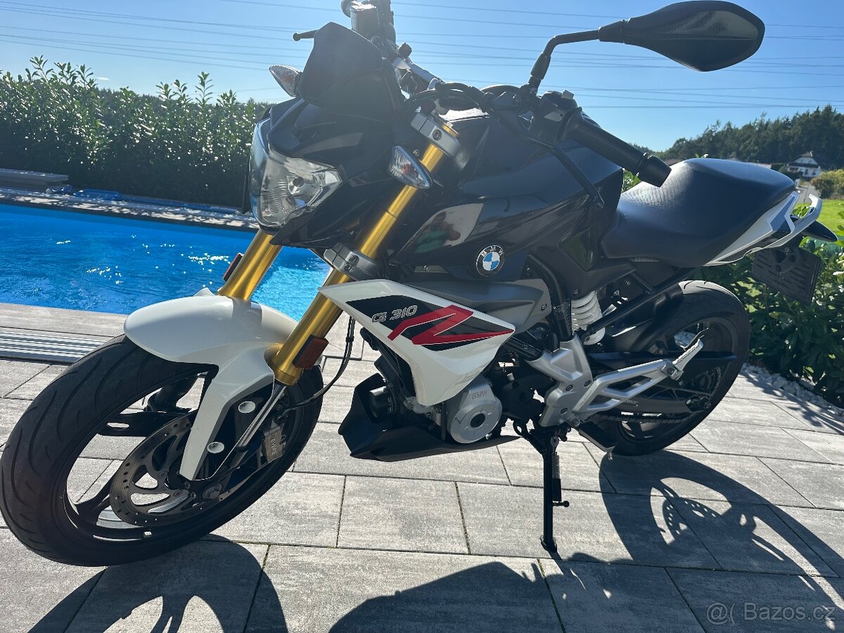 Málo jetá motorka v top stavu BMW G310r - 2