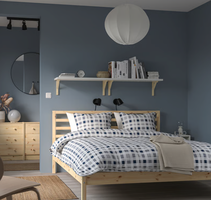 Postel masiv Borovice IKEA 140x200 cm - 2