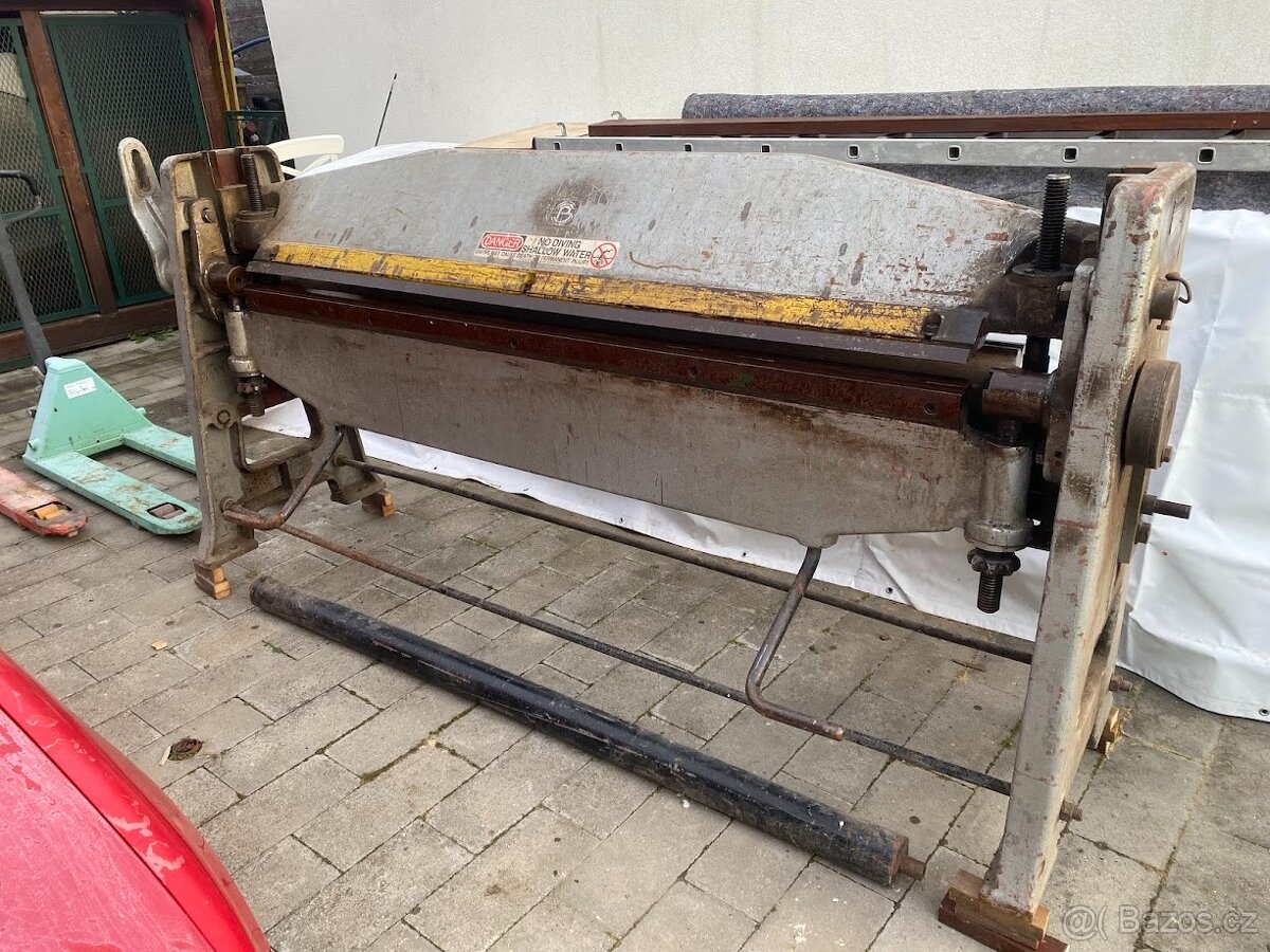 Rucni ohybacka plechu PIESOK XK-2000/2A - 2