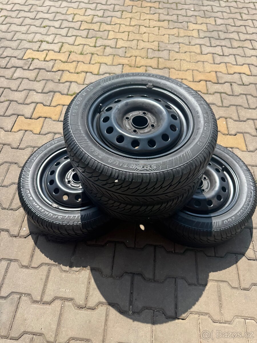 Plechová letní kola 15” Ford Fiesta-Fusion - 2