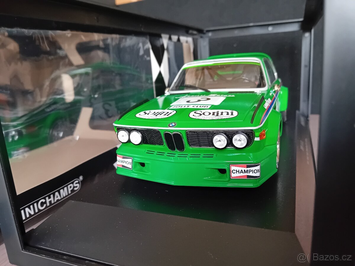 BMW 3.0 CSL - Winners Brno 1978 a M1 Procar 1:18 Minichamps - 2