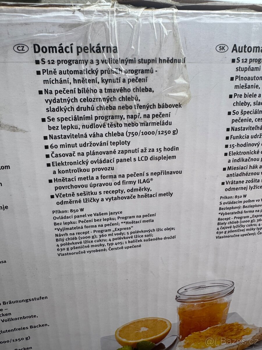 Domací pekárna - 2