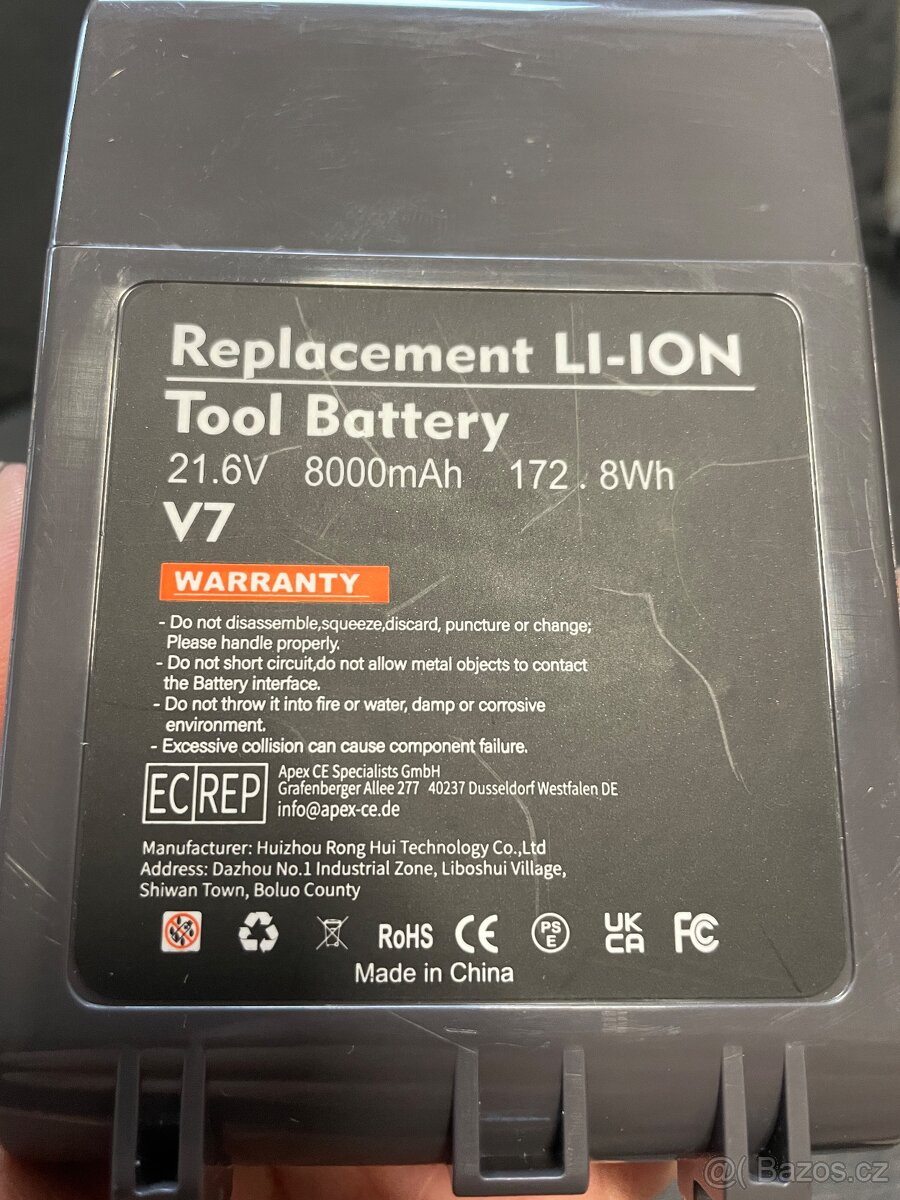 Náhradní baterie Dyson - 2