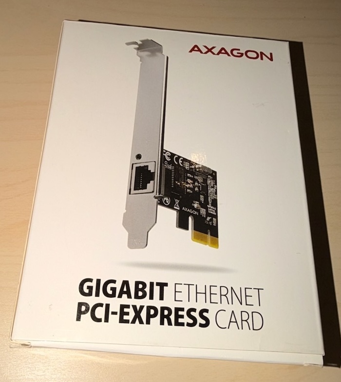 AXAGON PCEE-GIX, Gigabit Ethernet PCIe síťová karta - 2