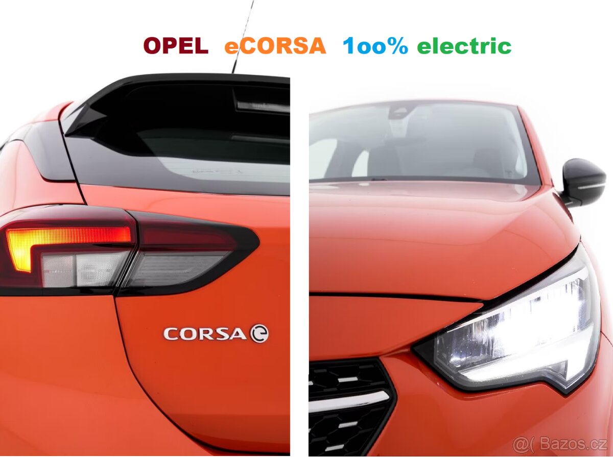 Corsa-e Elegance Bat50 kWh Aut Kůže DPH Kam PDC AL 1/21 - 2