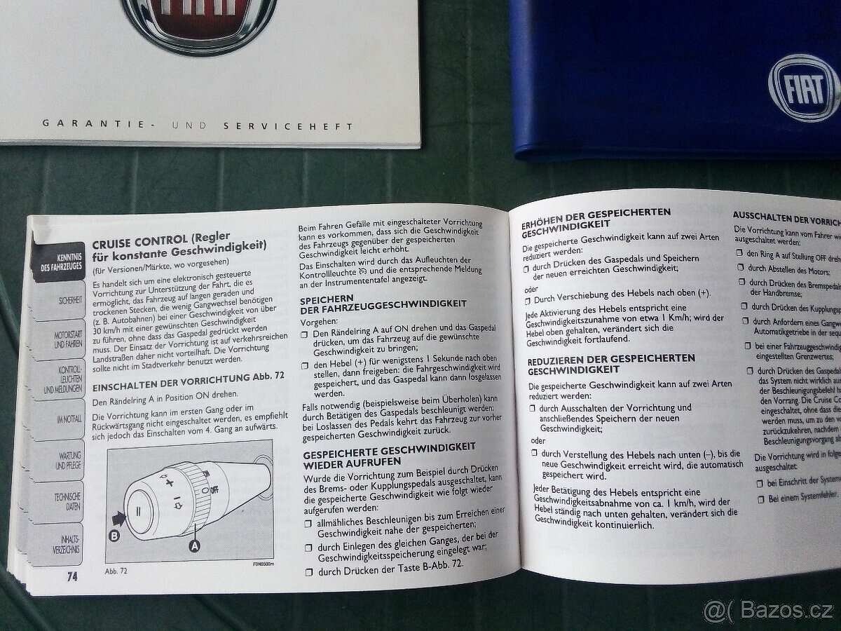 Ducato uživatelská příručka - 2