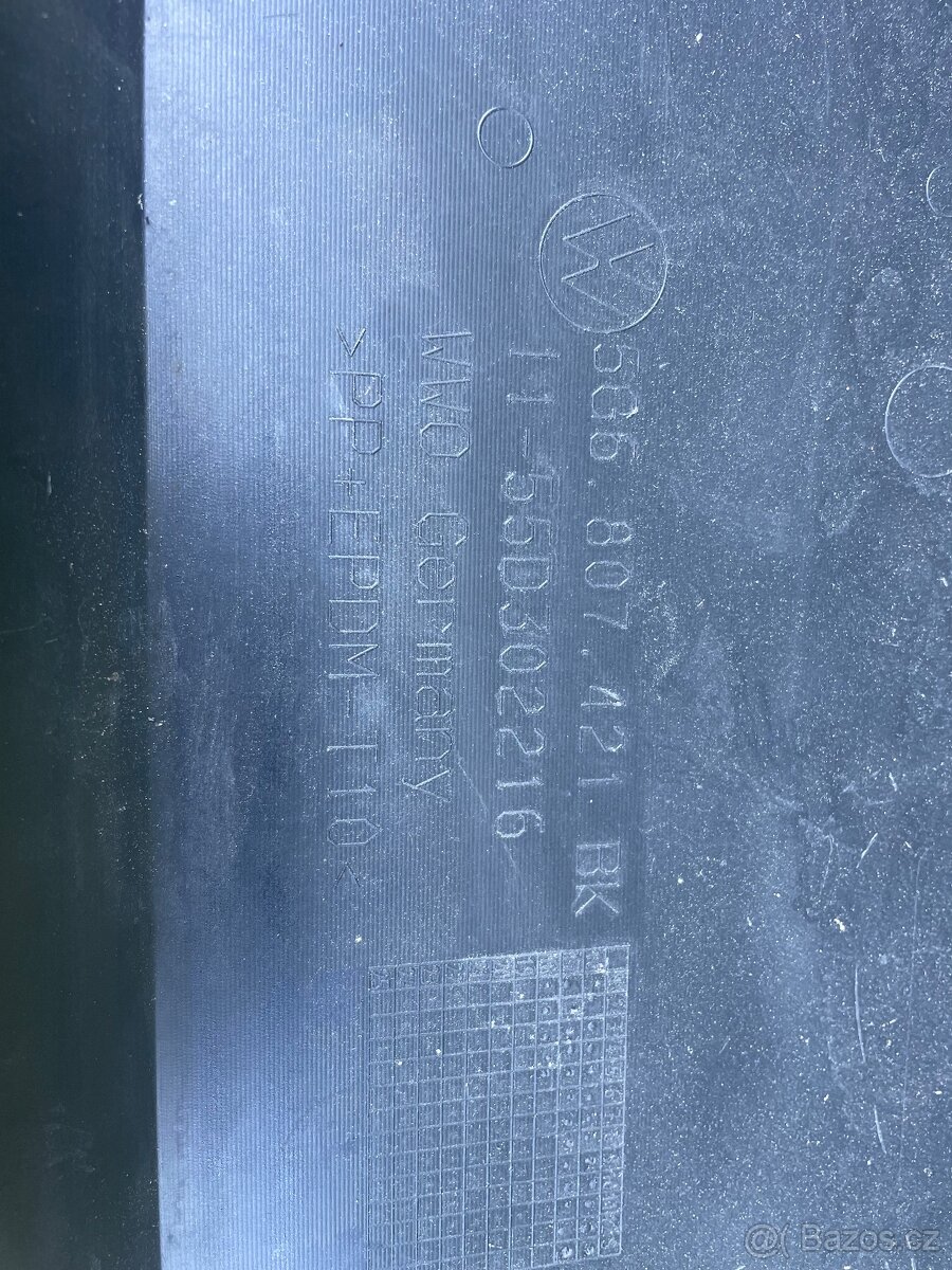 Zadní nárazník VW Golf 7 facelift - 2