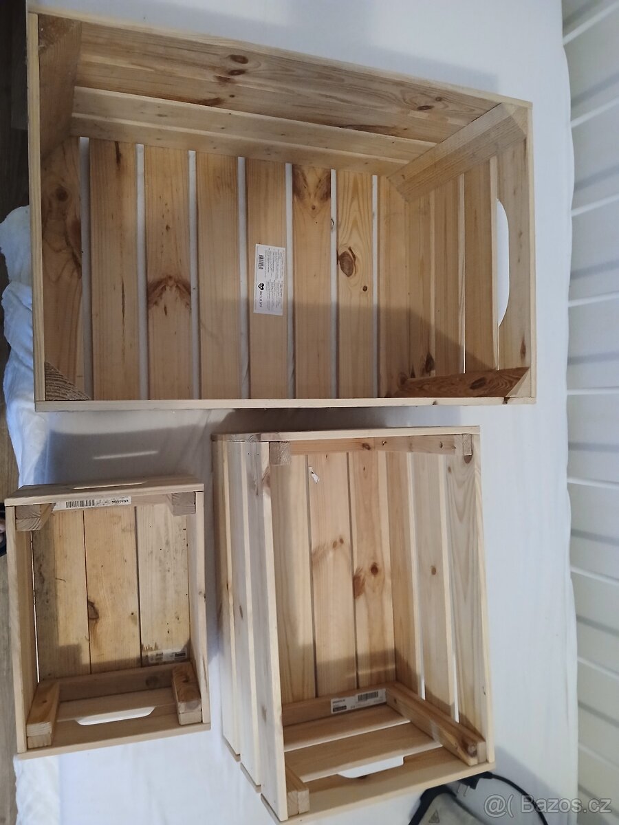 Dřevěné bedýnky - 2