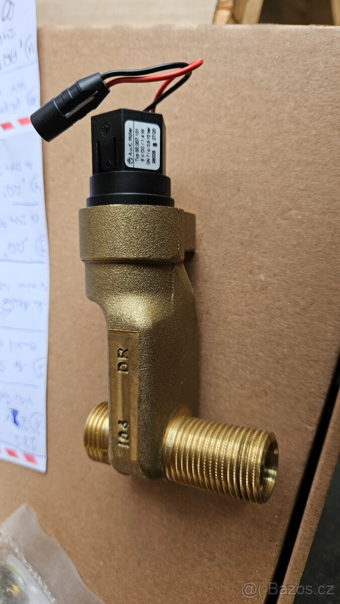 Elektromagnetický ventil A. u. K. Müller typ 50.007.101 - 2