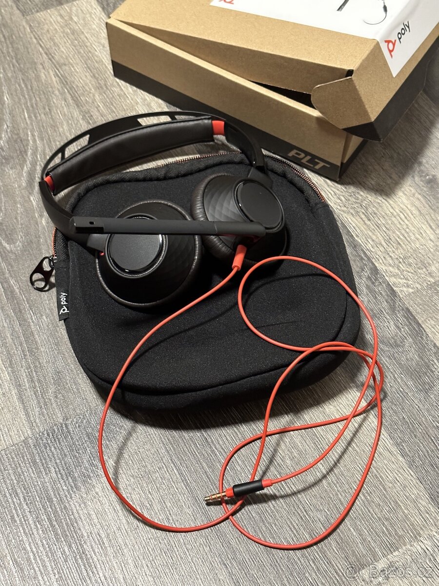 Sluchátka s mikrofonem Poly Blackwire - 2