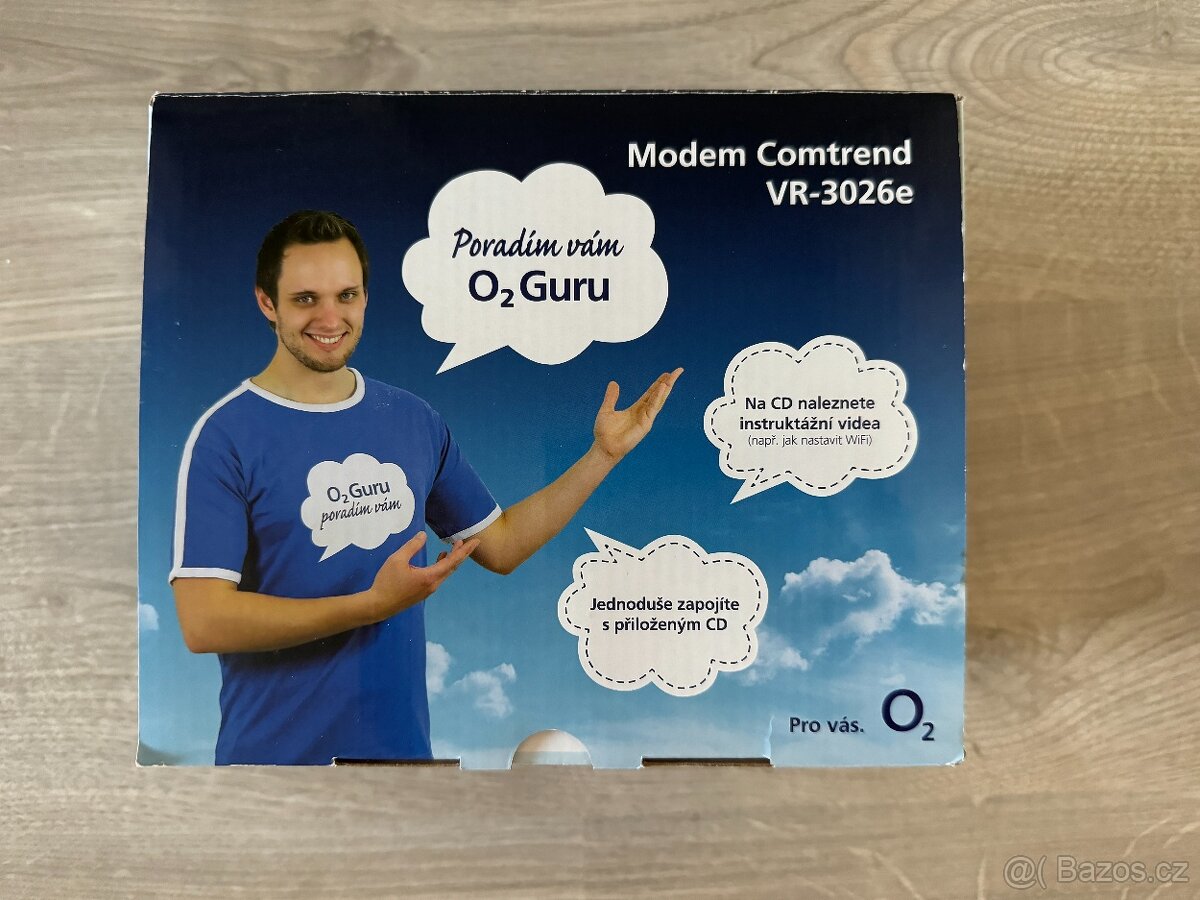 PRODÁNO, FUNKČNÍ MODEM COMTREND VR 3026e, Cena 199,- Kč - 2