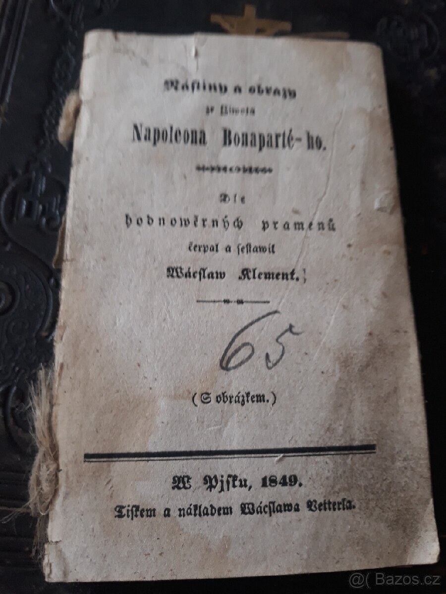 LEVNĚ prodám knihu ve staročeštině,bez desek ale kompletní - 2