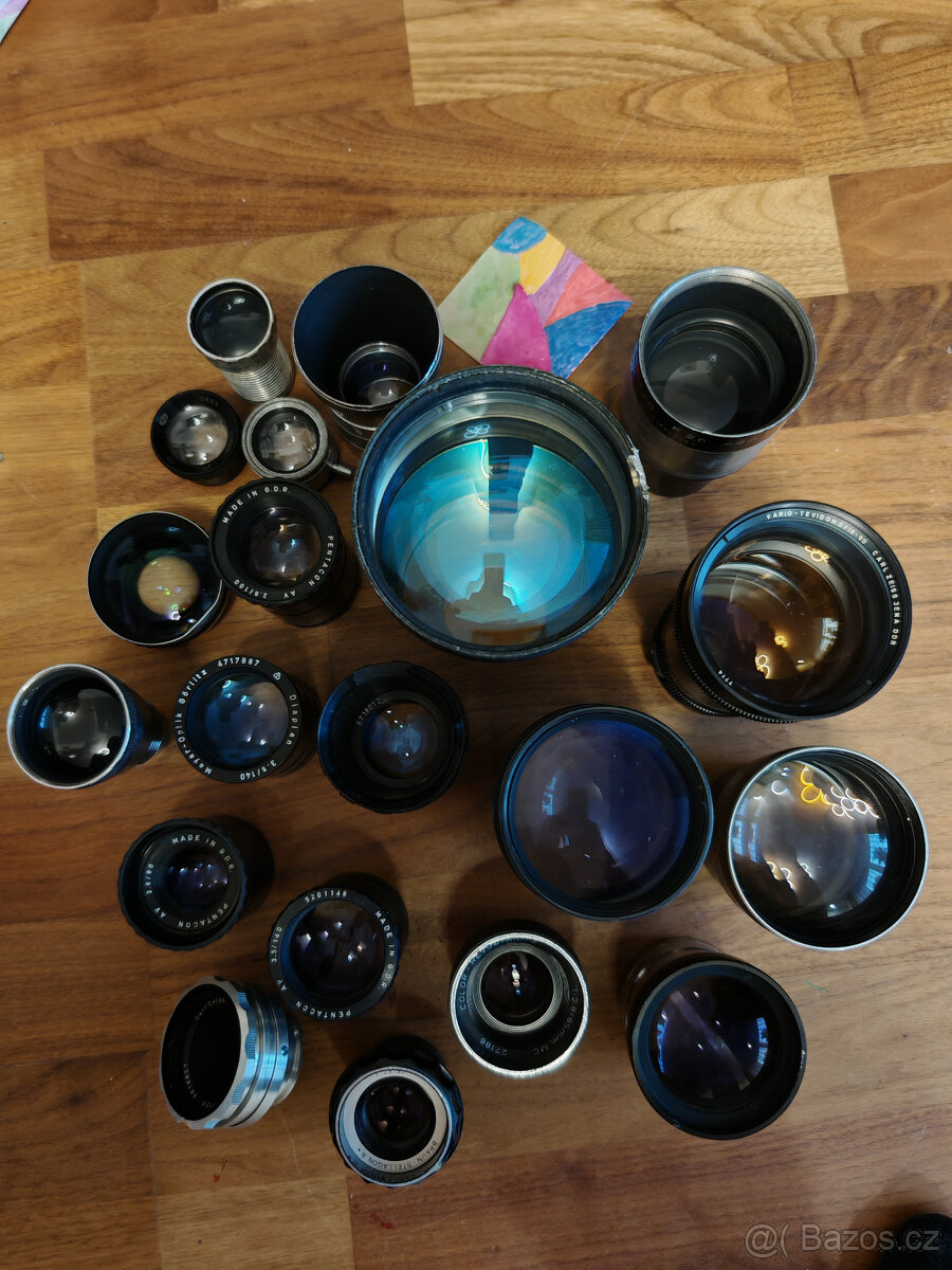 Prodám velký počet projekčních objektivu - 2