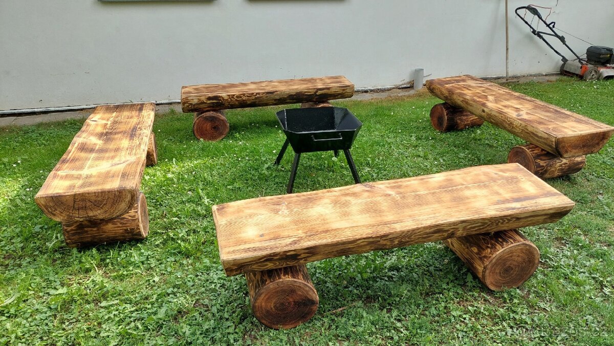 Ohniště včetně laviček - 2