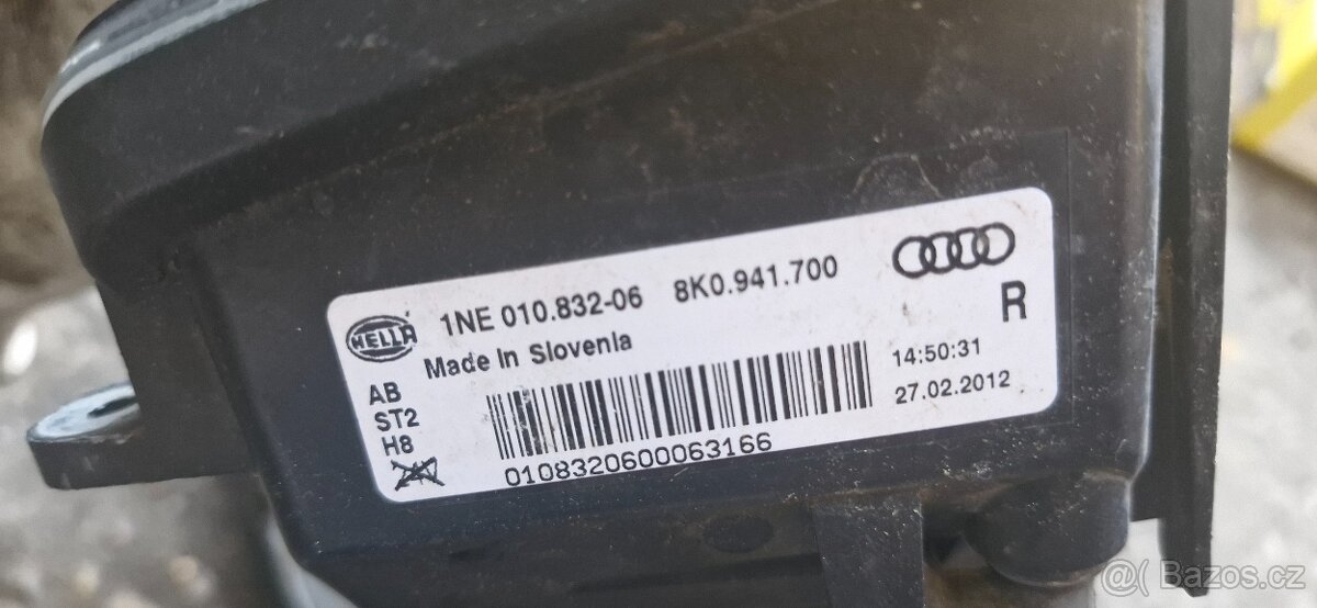 Mlhovka mrizka audi A4 B8 8K face lift - 2