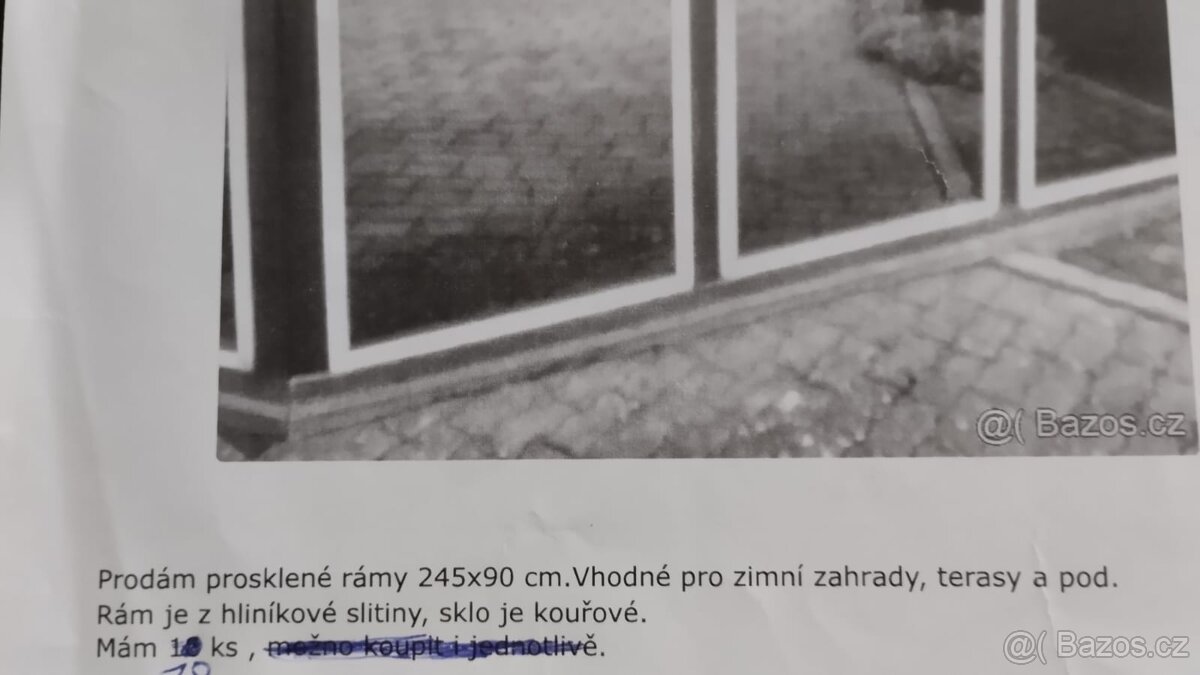 Okna + jedny Dveře - 2