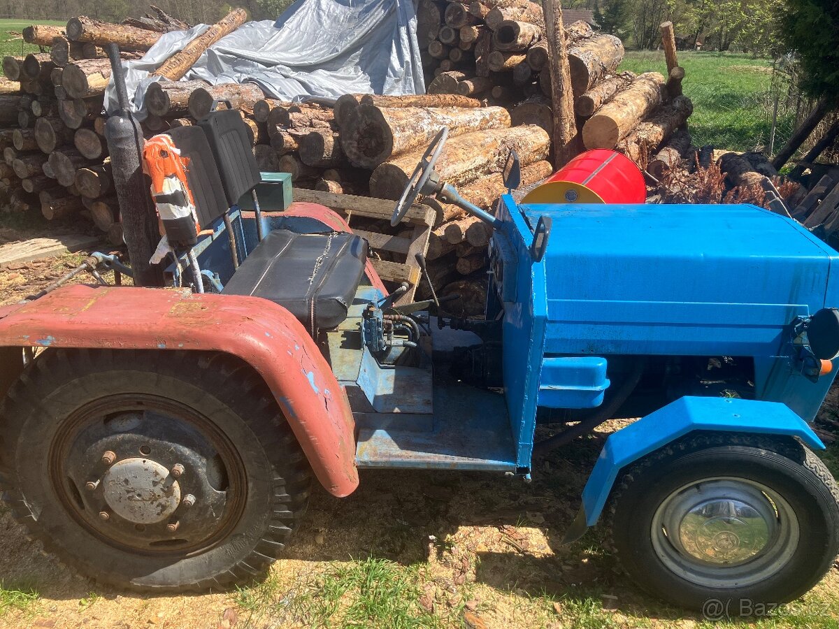Traktor domácí vyroby - 2