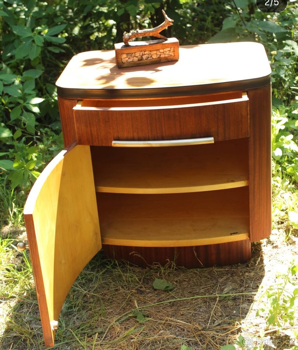 Art deco noční stolek - 2