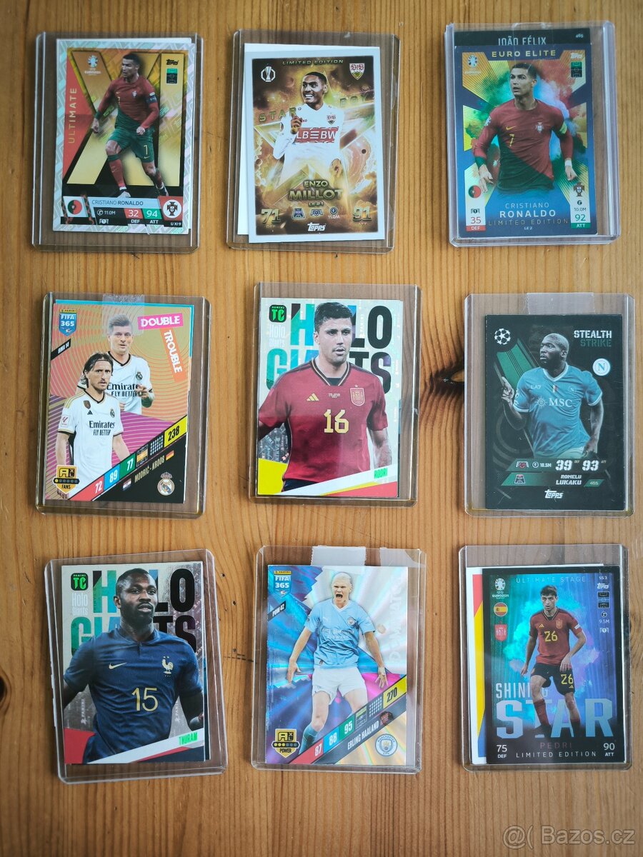 Kartičky fotbalistů - 2