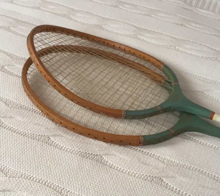 retro badmintové pálky - 2