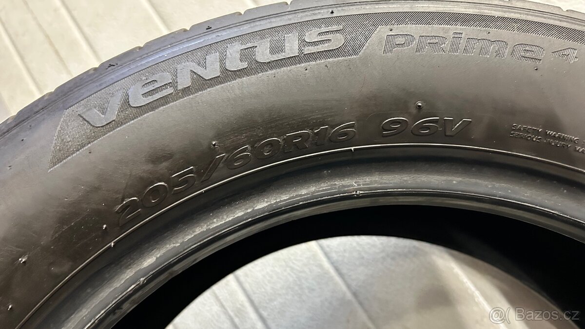 Pneumatiky 205/60/16 Hankook ventus prime 4 - 2
