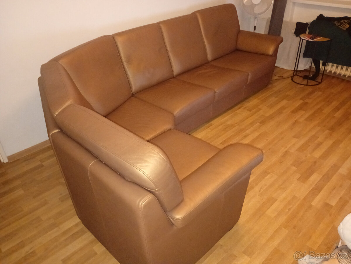 Kožená sedačka 300x200 - 2