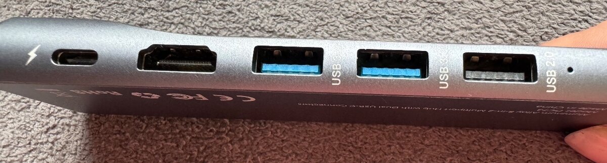 Dokovací stanice Dodocool 8v1 USB-C hub pro MacBook - 2