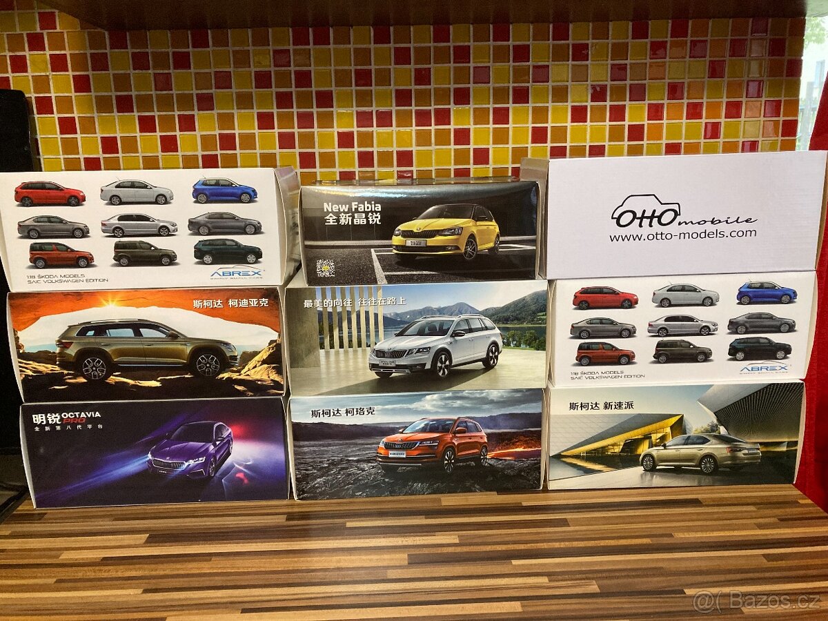 Modely Škoda 1:18 - 2