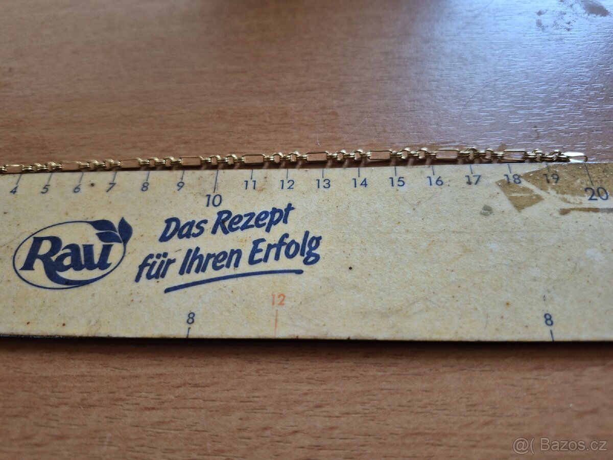 Zlatý náramek 18K - 2