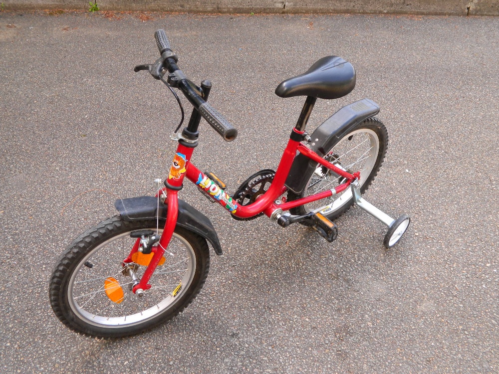 Kolo 16" s pomocnými kolečky - 2