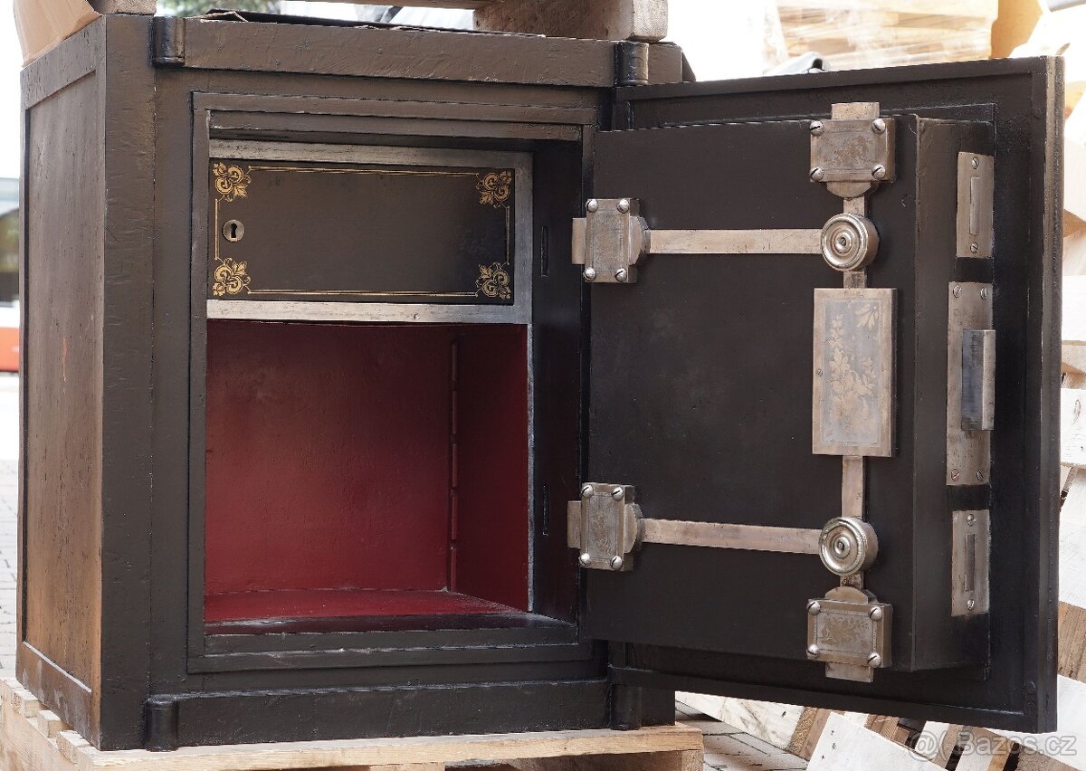 Starožitný trezor - popelka Wiese - 2