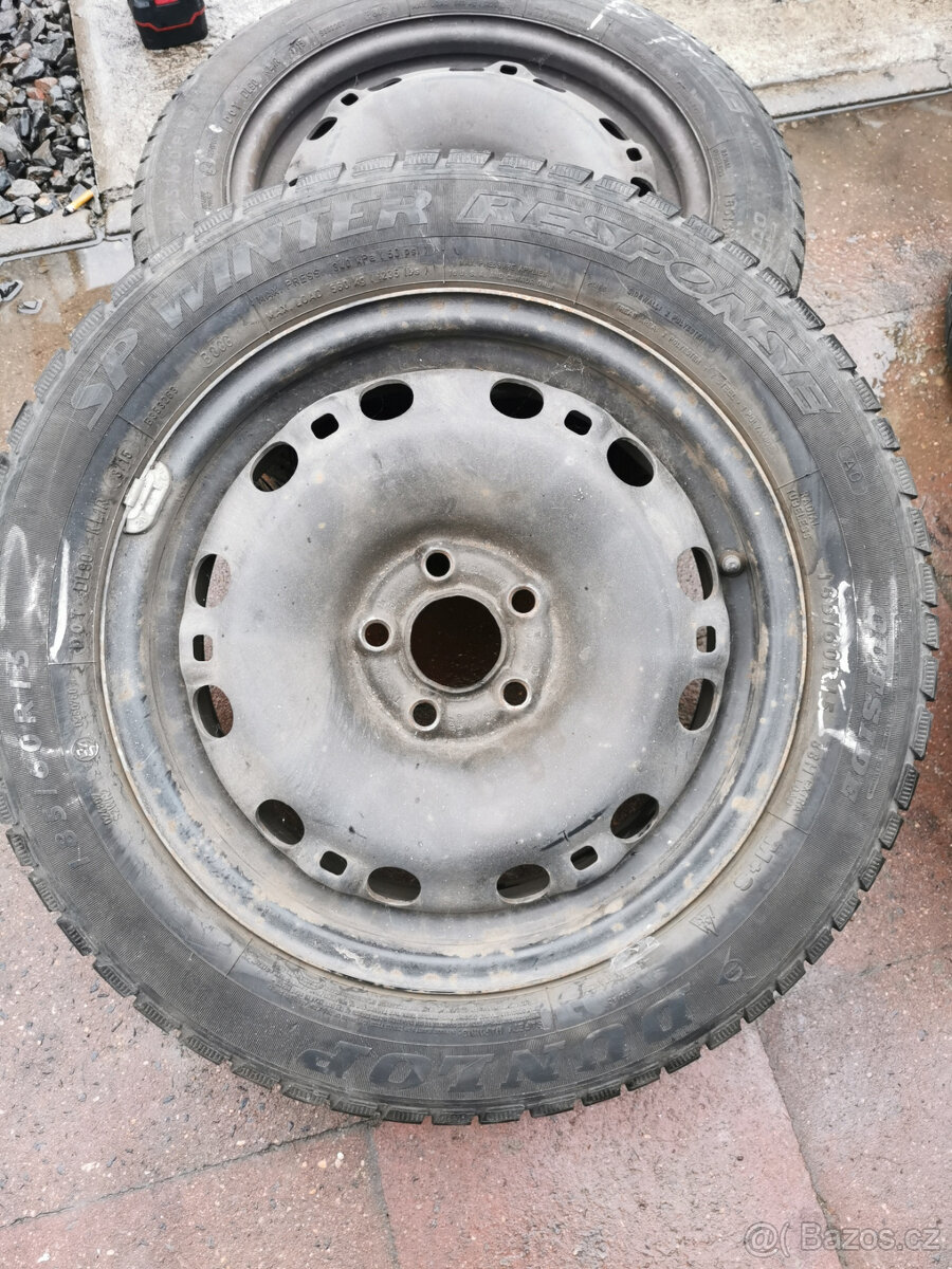 Sada disků s pneu Fabia III a další modely 185/60 r15 zimní - 2