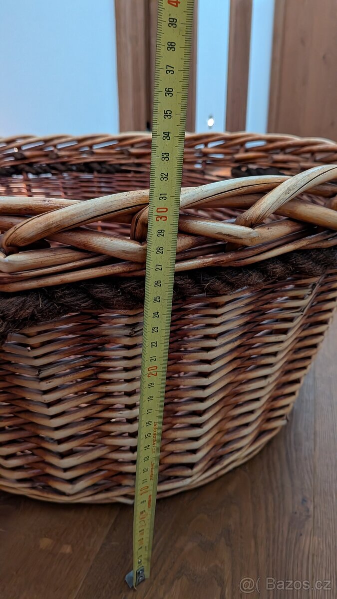 Proutěný koš velký - 2