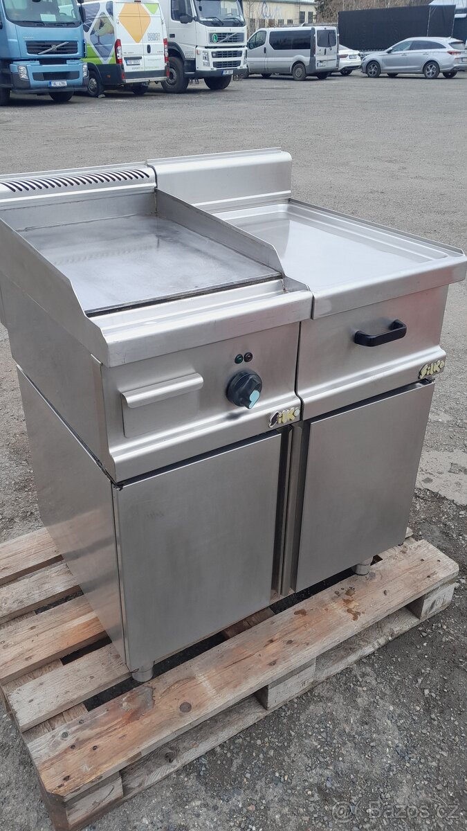 Grilovací modul-deska na podestavbě+odkládací pult - 2