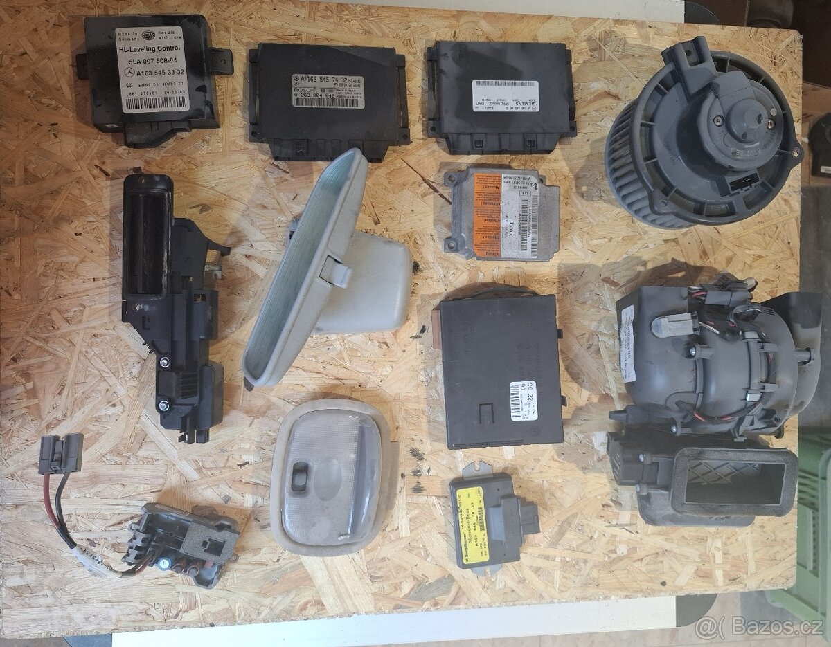 Sada dílů z Mercedes ML w163 - 2