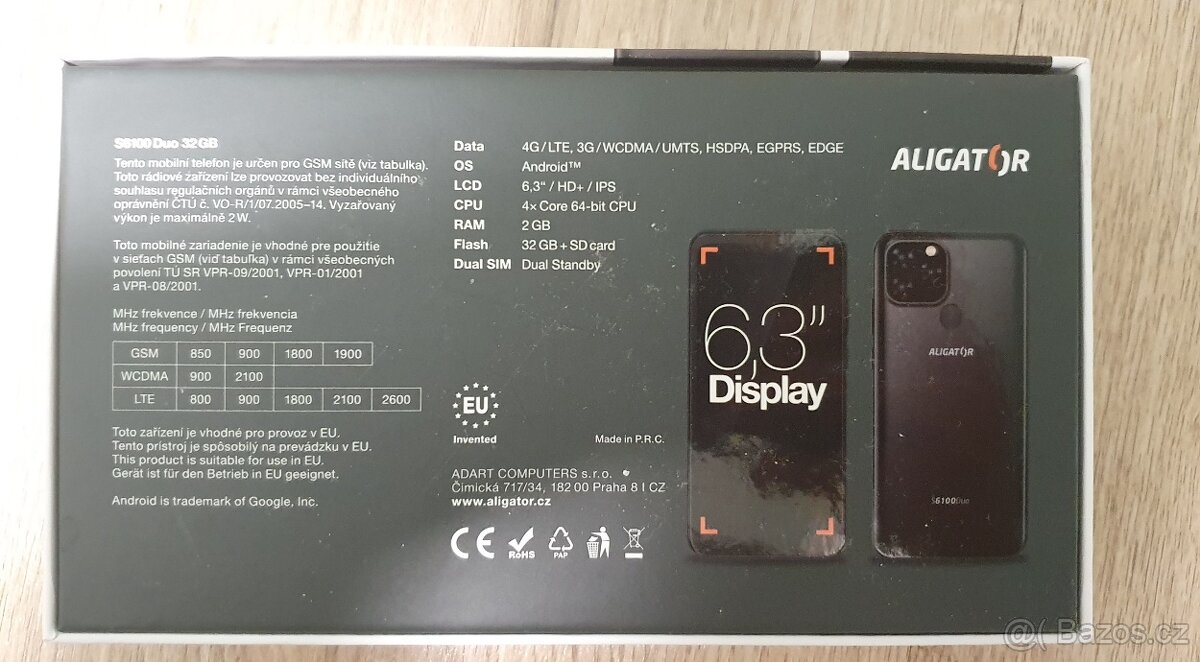Aligator S6100 Duo 32Gb nový - 2