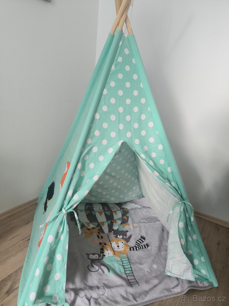 dětský stan 110x110x161 cm - 2