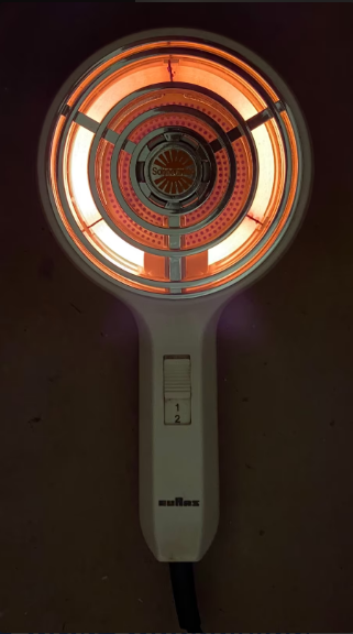 Vysoušeč vlasů ze 70. let "Euras Sonnenwind" - 2