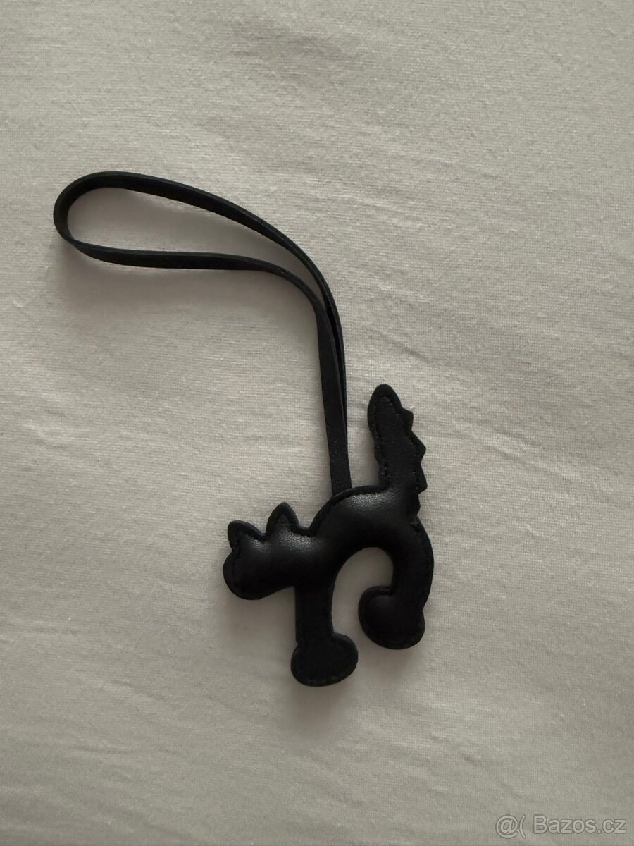 Přívěšek kočka černý - 2