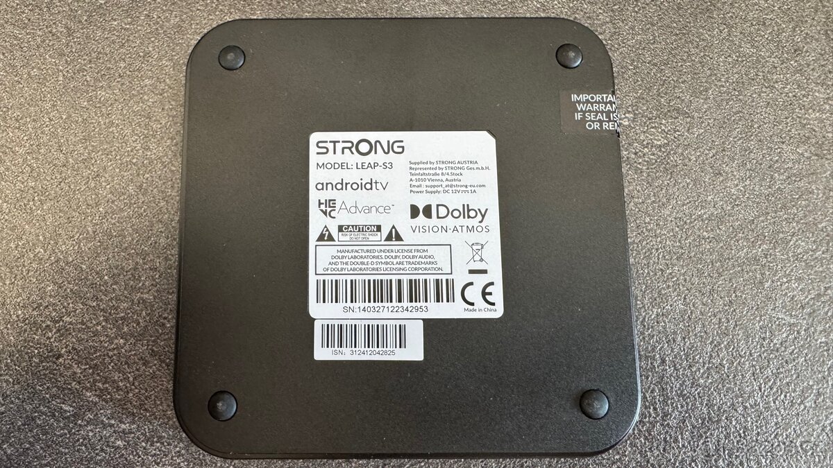 Android TV box - multimediální centrum - 2